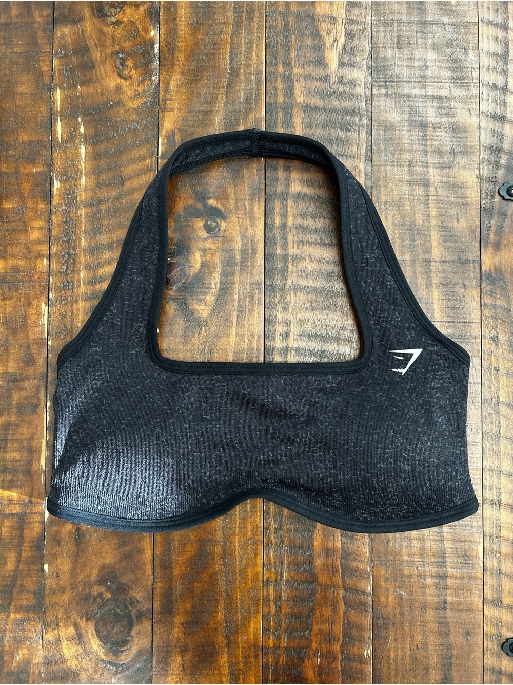 Gymshark Black Halter Sports Bra